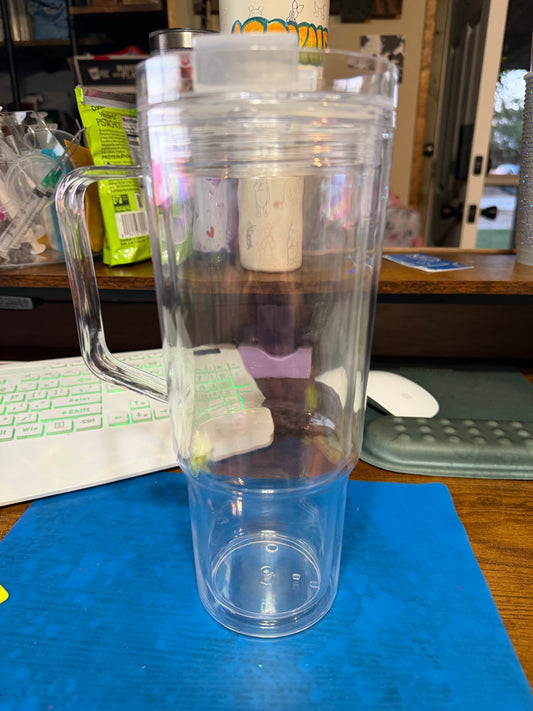 40oz Snow Globe Tumbler