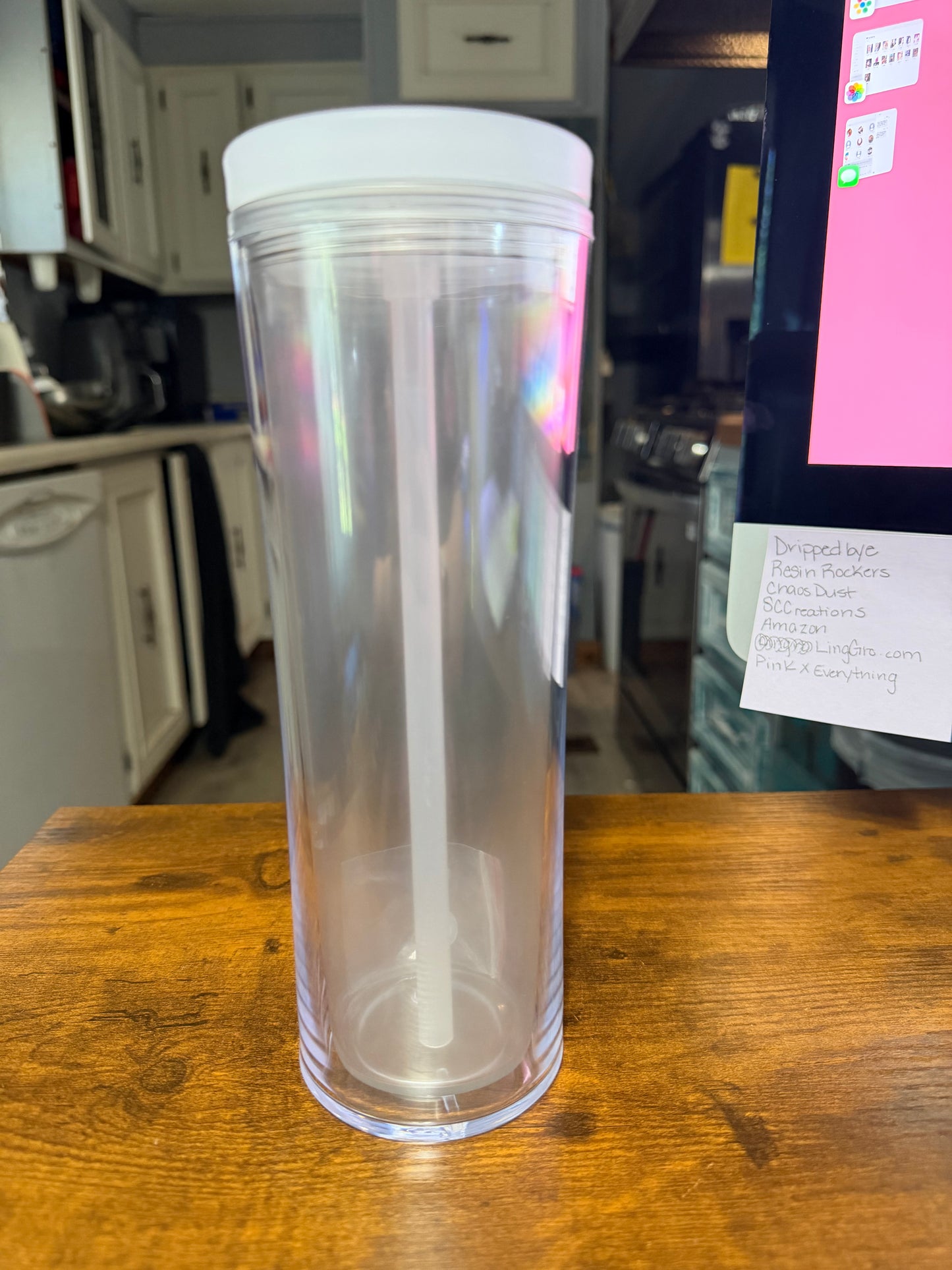 25oz Snow Globe Tumbler