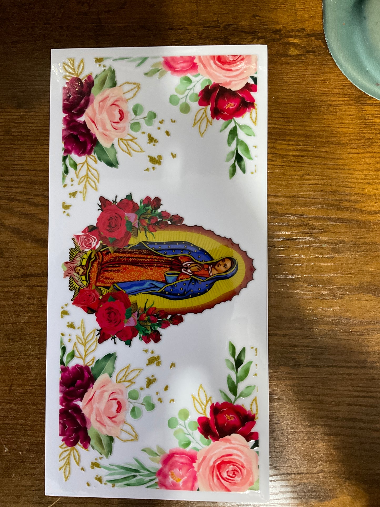 Virgin Mary wrap